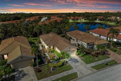 Nestled within one of Sarasota's most prestigious gated on Venetian Golf and River Club in Florida - for sale on GolfHomes.com, golf home, golf lot