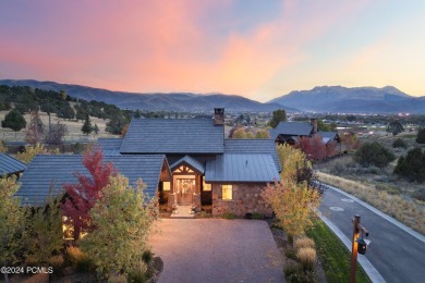 Discover the ultimate in single-level luxury living with this on Red Ledges Golf Club in Utah - for sale on GolfHomes.com, golf home, golf lot