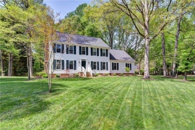 Impeccably maintained, classic colonial nestled in the heart of on Fords Colony Country Club in Virginia - for sale on GolfHomes.com, golf home, golf lot