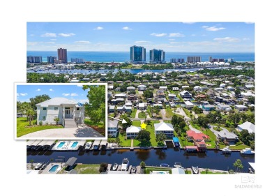 Tucked along one of Orange Beach's most sought-after waterfront on Orange Beach Golf Center in Alabama - for sale on GolfHomes.com, golf home, golf lot