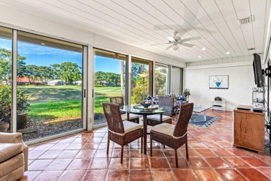 This spacious 2,494 square foot villa offers sweeping golf on Hunters Run Golf and Country Club in Florida - for sale on GolfHomes.com, golf home, golf lot