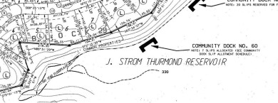 Waterfront and Dockable. building lot in the Shenandoah section on Monticello Golf Club At Savannah Lakes in South Carolina - for sale on GolfHomes.com, golf home, golf lot