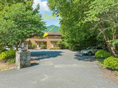 Located in a secure, gated golf course community, this 2-bedroom on Smoky Mountain Country Club in North Carolina - for sale on GolfHomes.com, golf home, golf lot