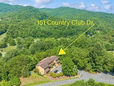 Located in a secure, gated golf course community, this 2-bedroom on Smoky Mountain Country Club in North Carolina - for sale on GolfHomes.com, golf home, golf lot