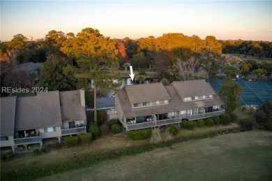 Incredible golf views from this private 2 bed/2 bath Inverness on Palmetto Dunes Golf Course and Resort in South Carolina - for sale on GolfHomes.com, golf home, golf lot