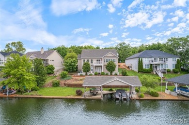 Welcome to your dream lakefront escape--a rare opportunity to on Raintree Country Club in Missouri - for sale on GolfHomes.com, golf home, golf lot