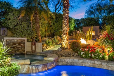 Prepare to Be Mesmerized by This Private Desert Oasis! Step into on Indian Ridge Country Club in California - for sale on GolfHomes.com, golf home, golf lot