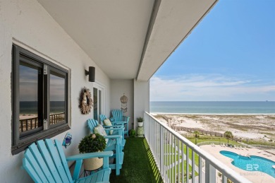 Experience coastal living at its best in this PREMIER 6th floor on Kiva Dunes Golf Club in Alabama - for sale on GolfHomes.com, golf home, golf lot