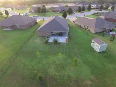 Custom finishes galore! Stylish 2 yr old 3 bed/2 bath home on Cherokee Grove Golf Club, Inc in Oklahoma - for sale on GolfHomes.com, golf home, golf lot