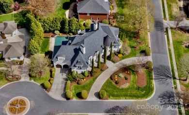 An extraordinary European-inspired estate in the heart of on Ballantyne Resort and Country Club in North Carolina - for sale on GolfHomes.com, golf home, golf lot