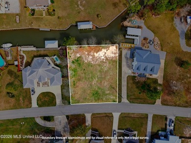 Beautiful cleared waterfront lot! Located in Pass Christian's on Pass Christian Isles Golf Club in Mississippi - for sale on GolfHomes.com, golf home, golf lot