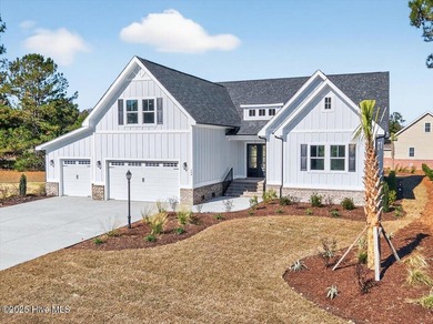 Another exquisitely crafted, custom new construction home by on Brunswick Plantation and Golf Resorts in North Carolina - for sale on GolfHomes.com, golf home, golf lot