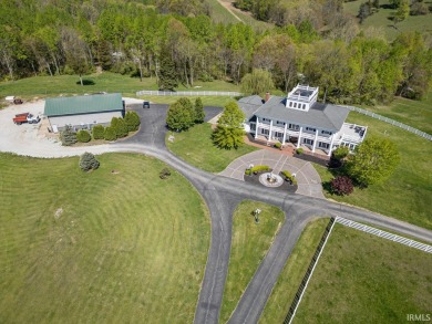 Embracing the charm of Southern architecture, this estate boasts on Stone Crest Golf Community in Indiana - for sale on GolfHomes.com, golf home, golf lot