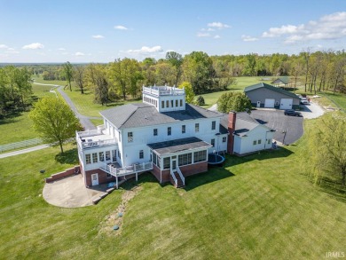 Embracing the charm of Southern architecture, this estate boasts on Stone Crest Golf Community in Indiana - for sale on GolfHomes.com, golf home, golf lot