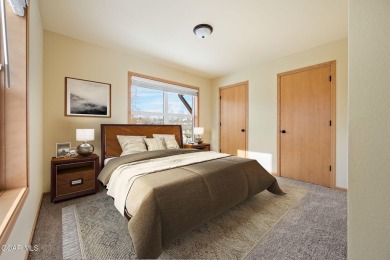 Discover the charm of mountain living with this two-bedroom, 2 on Grand Elk Ranch and Club in Colorado - for sale on GolfHomes.com, golf home, golf lot