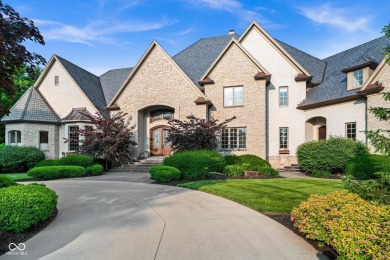 Welcome to 11101 Hawthorn Ridge-a true custom masterpiece tucked on The Hawthorns Golf and Country Club in Indiana - for sale on GolfHomes.com, golf home, golf lot