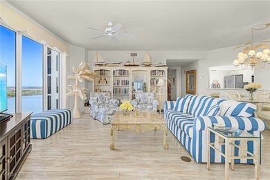 VIEWS, VIEWS, VIEWS! Breathtaking panoramic views of Estero Bay on Fort Myers Beach and Golf Club in Florida - for sale on GolfHomes.com, golf home, golf lot