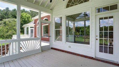 Stately executive home located on the 16th Fairway of the on Woodmont Golf and Country Club in Georgia - for sale on GolfHomes.com, golf home, golf lot