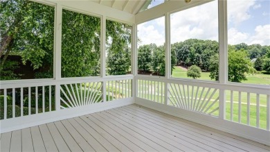 Stately executive home located on the 16th Fairway of the on Woodmont Golf and Country Club in Georgia - for sale on GolfHomes.com, golf home, golf lot