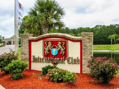 Vaulted ceilings in the great room and plenty of sunlight make on International Club of Myrtle Beach in South Carolina - for sale on GolfHomes.com, golf home, golf lot