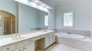 Stately executive home located on the 16th Fairway of the on Woodmont Golf and Country Club in Georgia - for sale on GolfHomes.com, golf home, golf lot