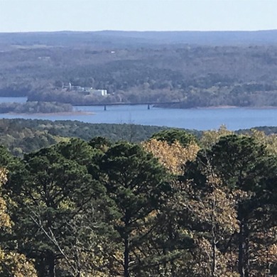 PANORAMIC LAKE VIEW OF GREERS FERRY LAKE from this luxury on Indian Hills Country Club in Arkansas - for sale on GolfHomes.com, golf home, golf lot