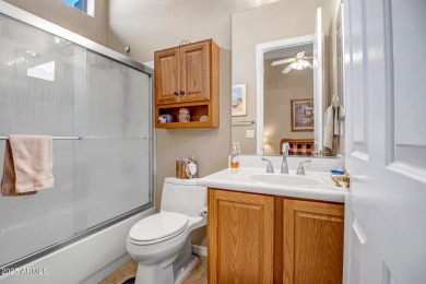 2 New Trane HVAC's as of 2023.  Living room and office windows on Anthem Golf and Country Club  in Arizona - for sale on GolfHomes.com, golf home, golf lot