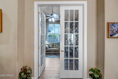 2 New Trane HVAC's as of 2023.  Living room and office windows on Anthem Golf and Country Club  in Arizona - for sale on GolfHomes.com, golf home, golf lot