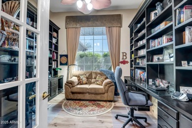 2 New Trane HVAC's as of 2023.  Living room and office windows on Anthem Golf and Country Club  in Arizona - for sale on GolfHomes.com, golf home, golf lot