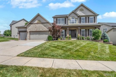 Beautiful McKelvey built 1.5-story nestled in a highly desirable on The Falls Golf Club in Missouri - for sale on GolfHomes.com, golf home, golf lot