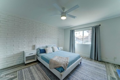 Terrific on-trend fully remodeled single level 2 bdrm/2 bath on Scottsdale Shadows in Arizona - for sale on GolfHomes.com, golf home, golf lot