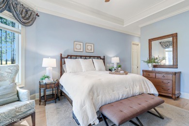 Boasting expansive golf views of the famed North Course at on Berkeley Hall Golf Club in South Carolina - for sale on GolfHomes.com, golf home, golf lot