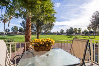 Wake up to breathtaking golf course views on Hole 14, where lush on Palm Creek Golf and RV Resort in Arizona - for sale on GolfHomes.com, golf home, golf lot