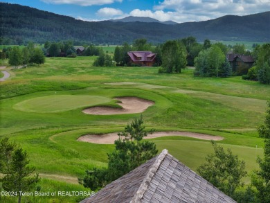 Welcome to this stunning 4 bedroom, 3 and a half bathroom home on Teton Springs Resort and Club in Idaho - for sale on GolfHomes.com, golf home, golf lot