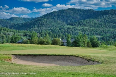 Welcome to this stunning 4 bedroom, 3 and a half bathroom home on Teton Springs Resort and Club in Idaho - for sale on GolfHomes.com, golf home, golf lot