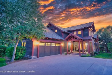 Welcome to this stunning 4 bedroom, 3 and a half bathroom home on Teton Springs Resort and Club in Idaho - for sale on GolfHomes.com, golf home, golf lot