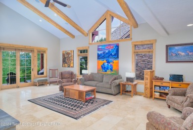 Welcome to this stunning 4 bedroom, 3 and a half bathroom home on Teton Springs Resort and Club in Idaho - for sale on GolfHomes.com, golf home, golf lot