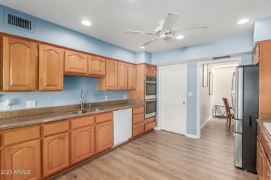 Enjoy a country club lifestyle in this rare 3-bedroom townhome on Wigwam Golf and Country Club in Arizona - for sale on GolfHomes.com, golf home, golf lot