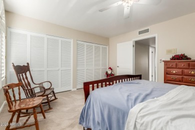 Enjoy a country club lifestyle in this rare 3-bedroom townhome on Wigwam Golf and Country Club in Arizona - for sale on GolfHomes.com, golf home, golf lot