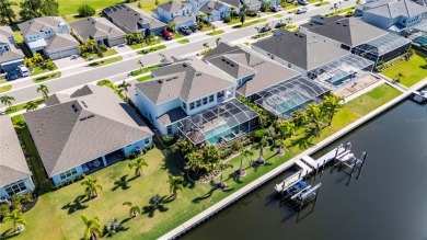 Under contract-accepting backup offers. 998 Signet Blvd | 6 Beds on Apollo Beach Golf and Sea Club in Florida - for sale on GolfHomes.com, golf home, golf lot