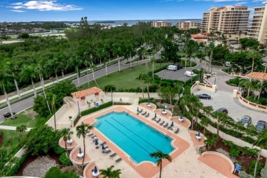 Your semi-private elevator provides access to the beautiful 7th on Longboat Key Golf Club in Florida - for sale on GolfHomes.com, golf home, golf lot