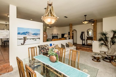 Welcome to this spacious Santa Fe Style 3-bedroom home in Lake on London Bridge Golf Course in Arizona - for sale on GolfHomes.com, golf home, golf lot