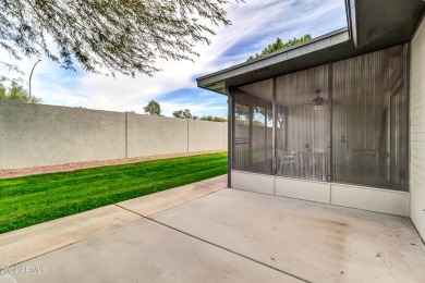 This charming townhome, nestled within a vibrant 55+ active on Sunland Village East Golf Course in Arizona - for sale on GolfHomes.com, golf home, golf lot