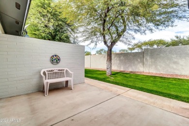 This charming townhome, nestled within a vibrant 55+ active on Sunland Village East Golf Course in Arizona - for sale on GolfHomes.com, golf home, golf lot