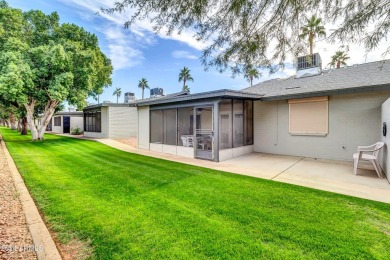 This charming townhome, nestled within a vibrant 55+ active on Sunland Village East Golf Course in Arizona - for sale on GolfHomes.com, golf home, golf lot