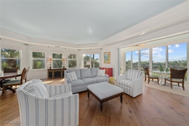 This stunning penthouse offers sweeping views down the 9th on The Sanctuary Golf Club in Florida - for sale on GolfHomes.com, golf home, golf lot