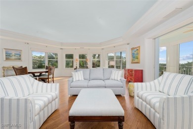 This stunning penthouse offers sweeping views down the 9th on The Sanctuary Golf Club in Florida - for sale on GolfHomes.com, golf home, golf lot