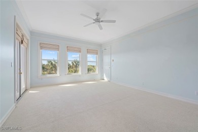 This stunning penthouse offers sweeping views down the 9th on The Sanctuary Golf Club in Florida - for sale on GolfHomes.com, golf home, golf lot