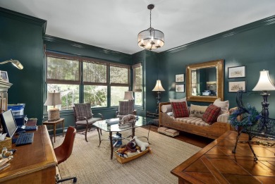 This elegant home with stunning finishes is nestled privately on on Woodside Plantation Country Club in South Carolina - for sale on GolfHomes.com, golf home, golf lot