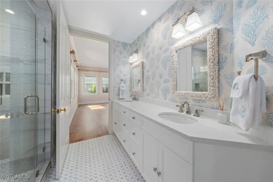 This stunning penthouse offers sweeping views down the 9th on The Sanctuary Golf Club in Florida - for sale on GolfHomes.com, golf home, golf lot
